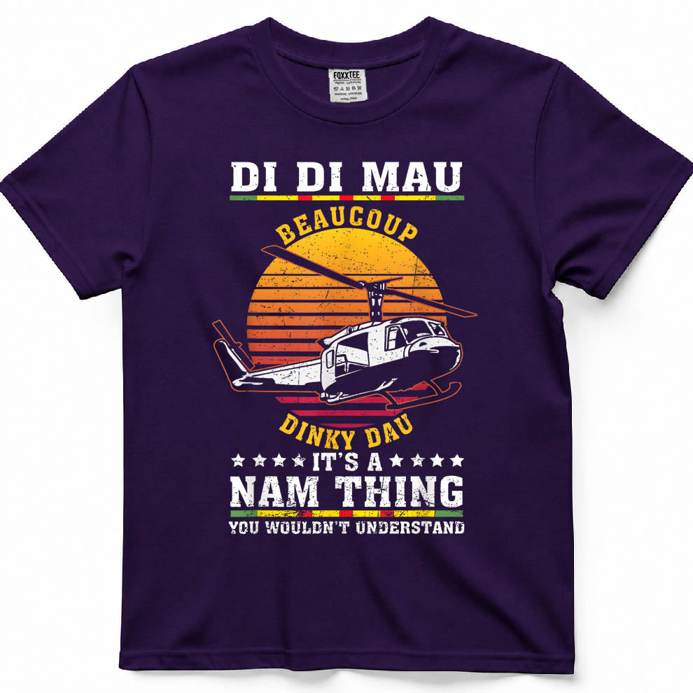 Di Di Mau, Beaucoup Dinky Dau Vintage Vietnam Veteran Tee – view 7