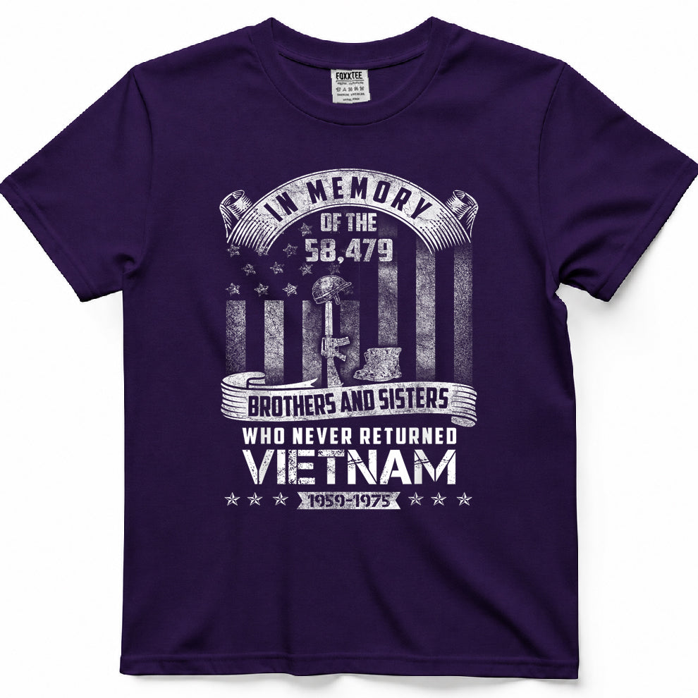 In Memory Of Vietnam Veterans Tee – view 7