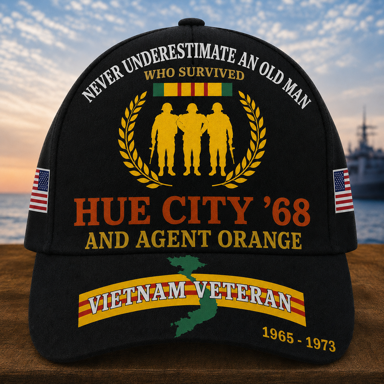 Hue City '68 And Agent Orange Cap