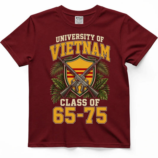 University Of Vietnam Class Of '65–'75 Veteran Tee – view 2