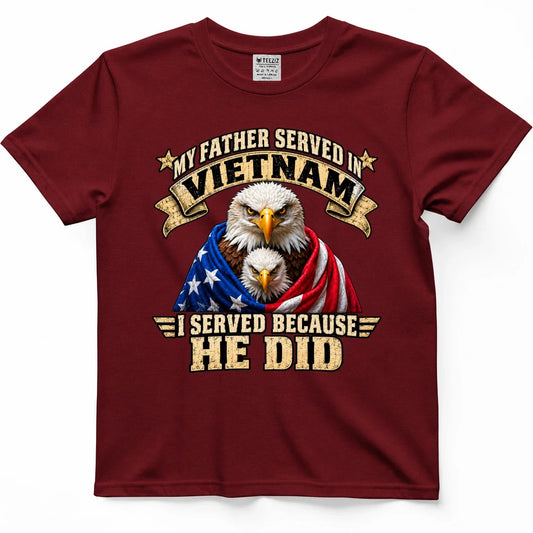 My Father Served In Vietnam T-Shirt – view 2