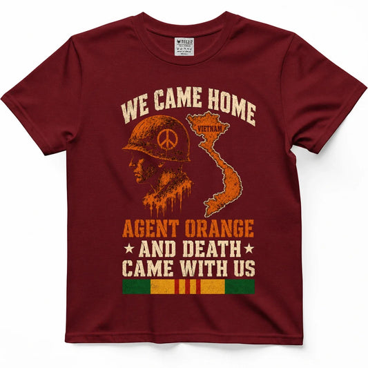 We Came Home Agent Orange Vietnam Vet Tee – view 2