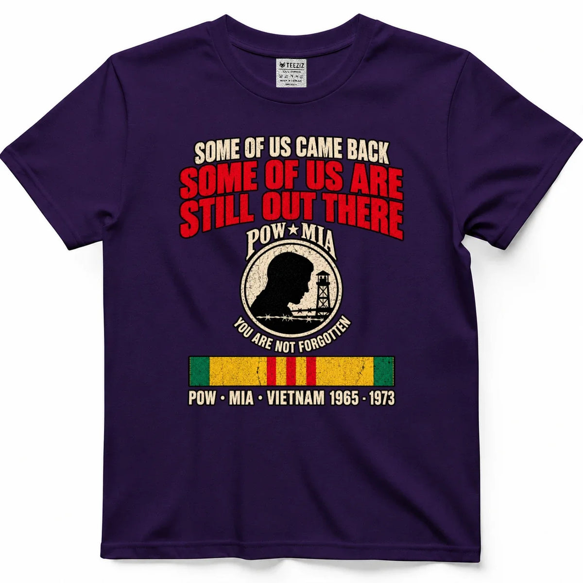 Some Of Us Came Back, Some Are Still Out There POW MIA Shirt – view 7