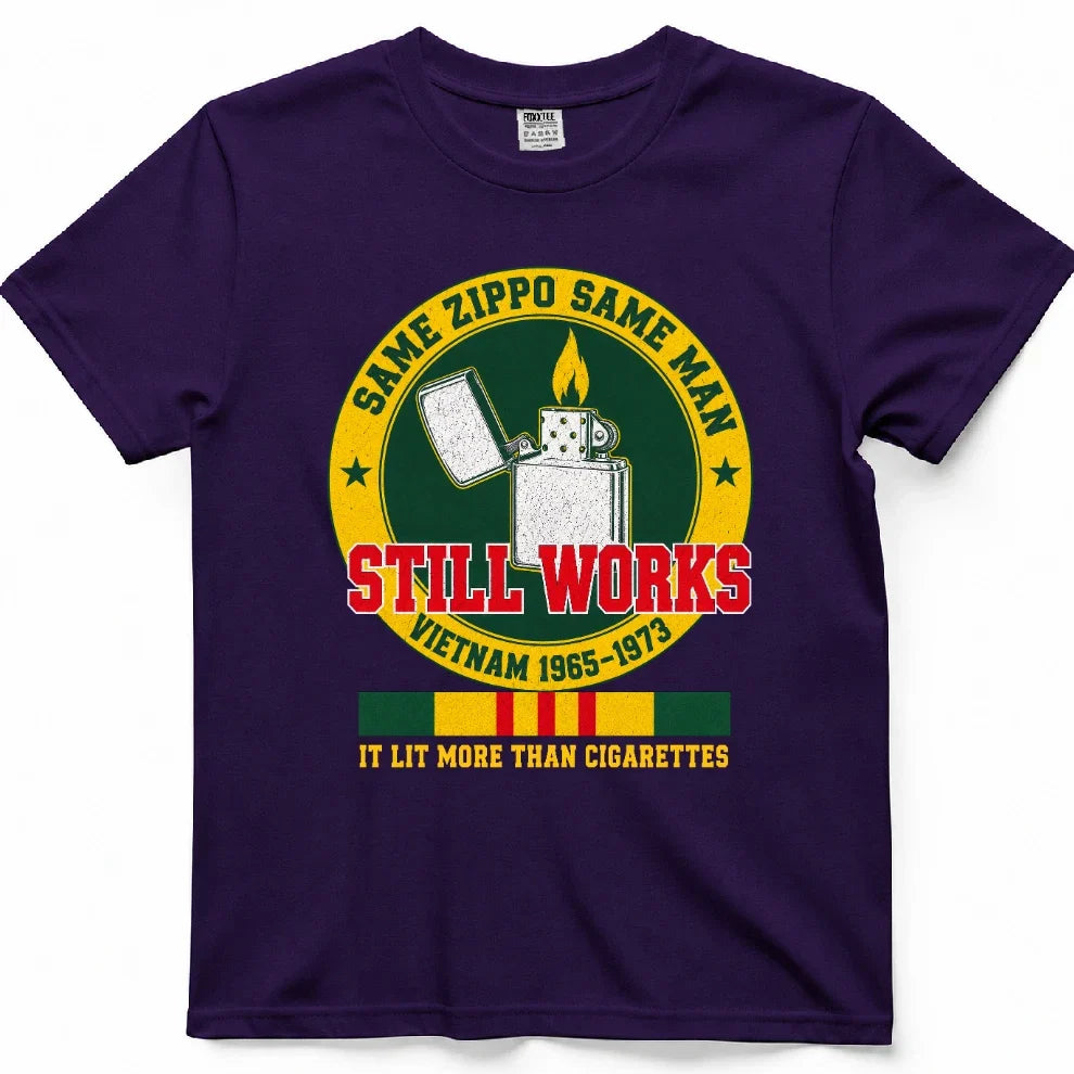 Same Old Lighter, Same Old Man, Still Works Tee – view 7
