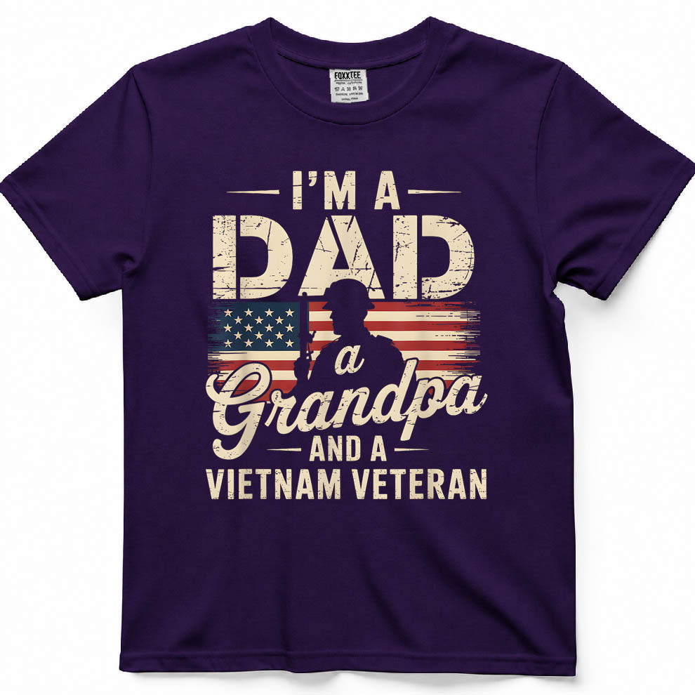 Dad, Grandpa, Vietnam Veteran Vintage Tee – view 7