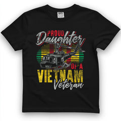 Proud Daughter Of A Vietnam Veteran Tee