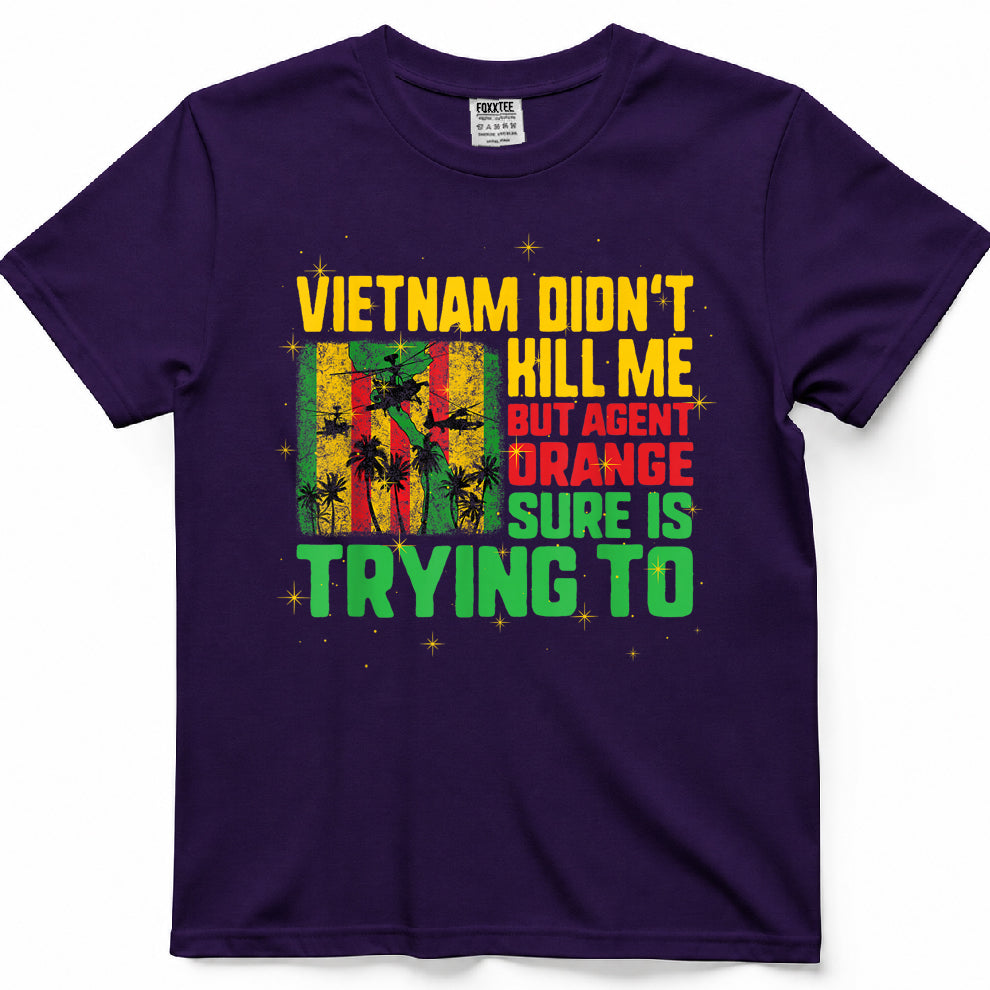 Agent Orange Retired Soldiers Vietnam Veterans Day Shirt – view 7