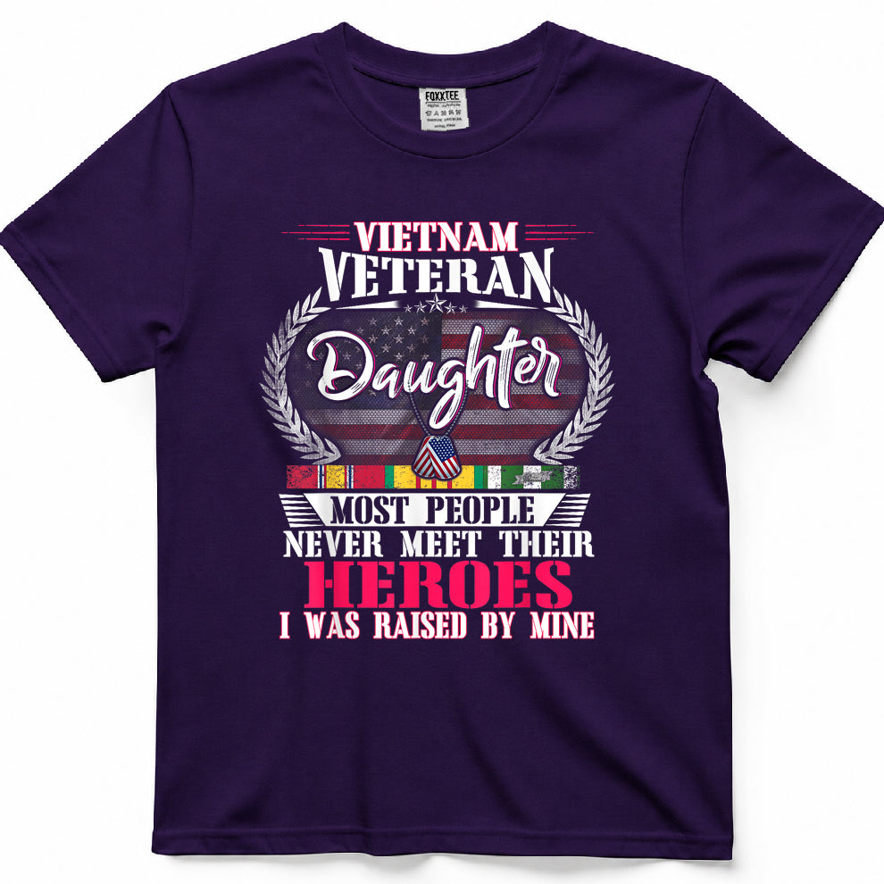 Vietnam Veteran Daughter, Raised By My Hero Shirt – view 7