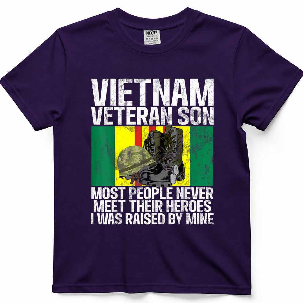 Vietnam Veteran's Son Patriotic Soldier Tee – view 7