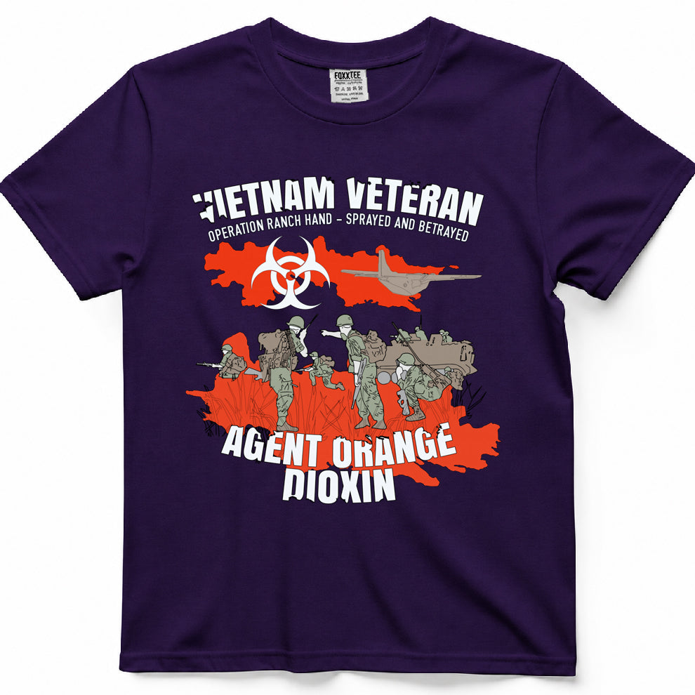 Vietnam Veteran Agent Orange Sprayed Tee – view 7