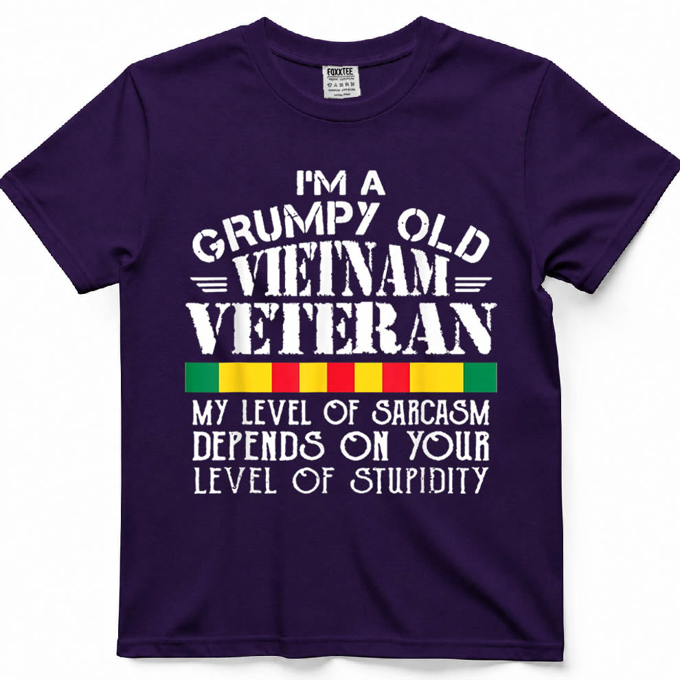 Never Underestimate An Old Man Who Is Also A Vietnam Veteran Shirt – view 7