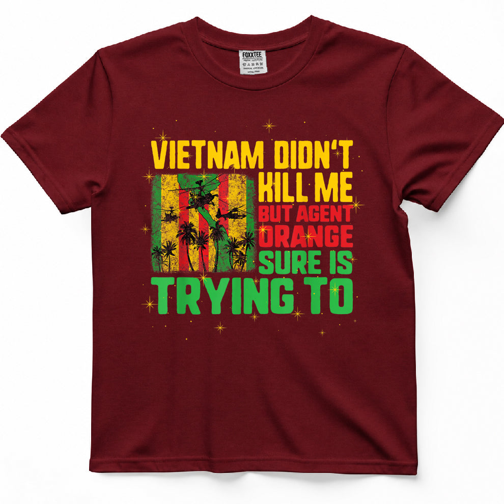 Agent Orange Retired Soldiers Vietnam Veterans Day Shirt – view 6