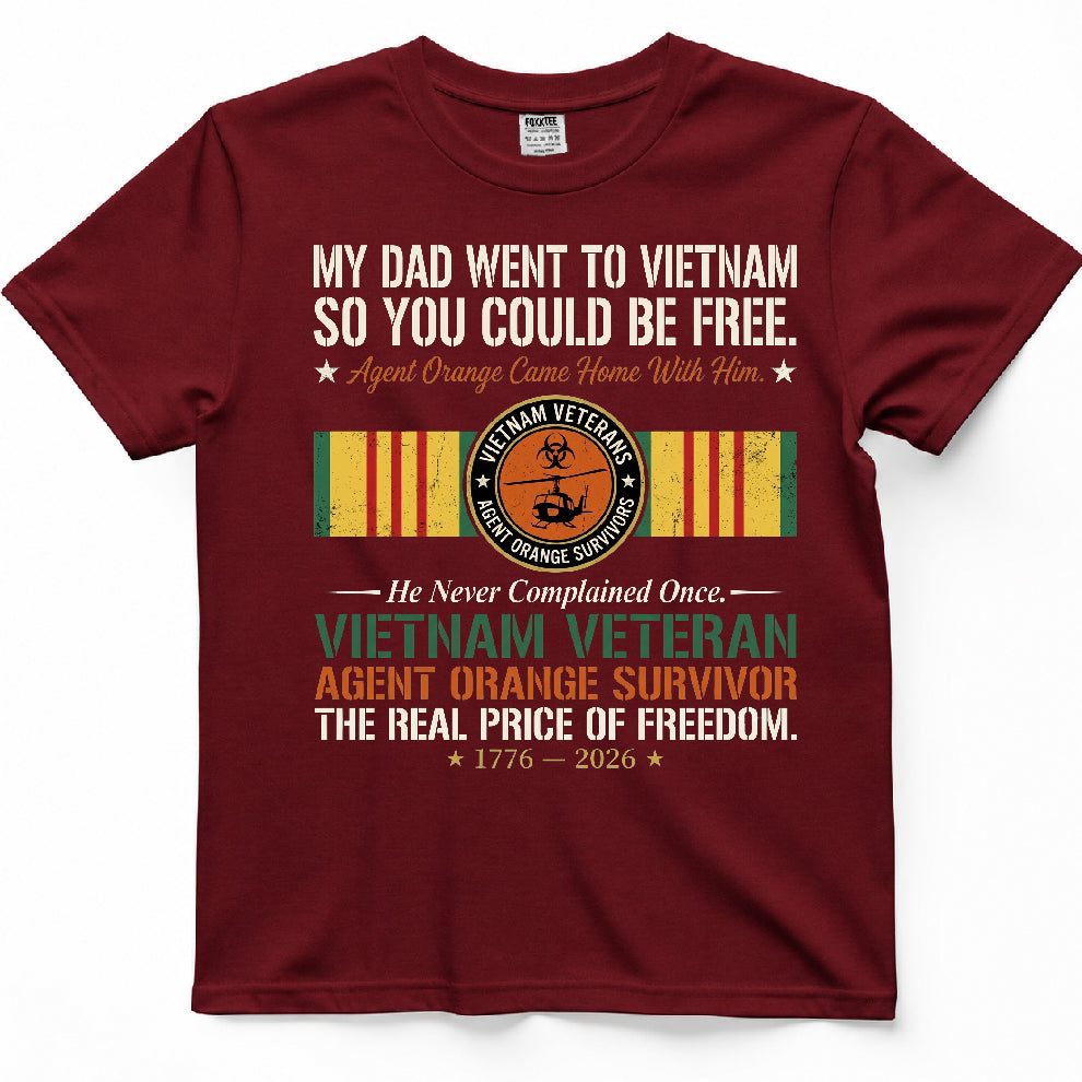 My Dad Went To Vietnam Tee – view 6