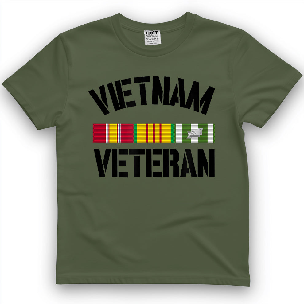 Vietnam Veteran Pride Service Ribbon Tee – view 2