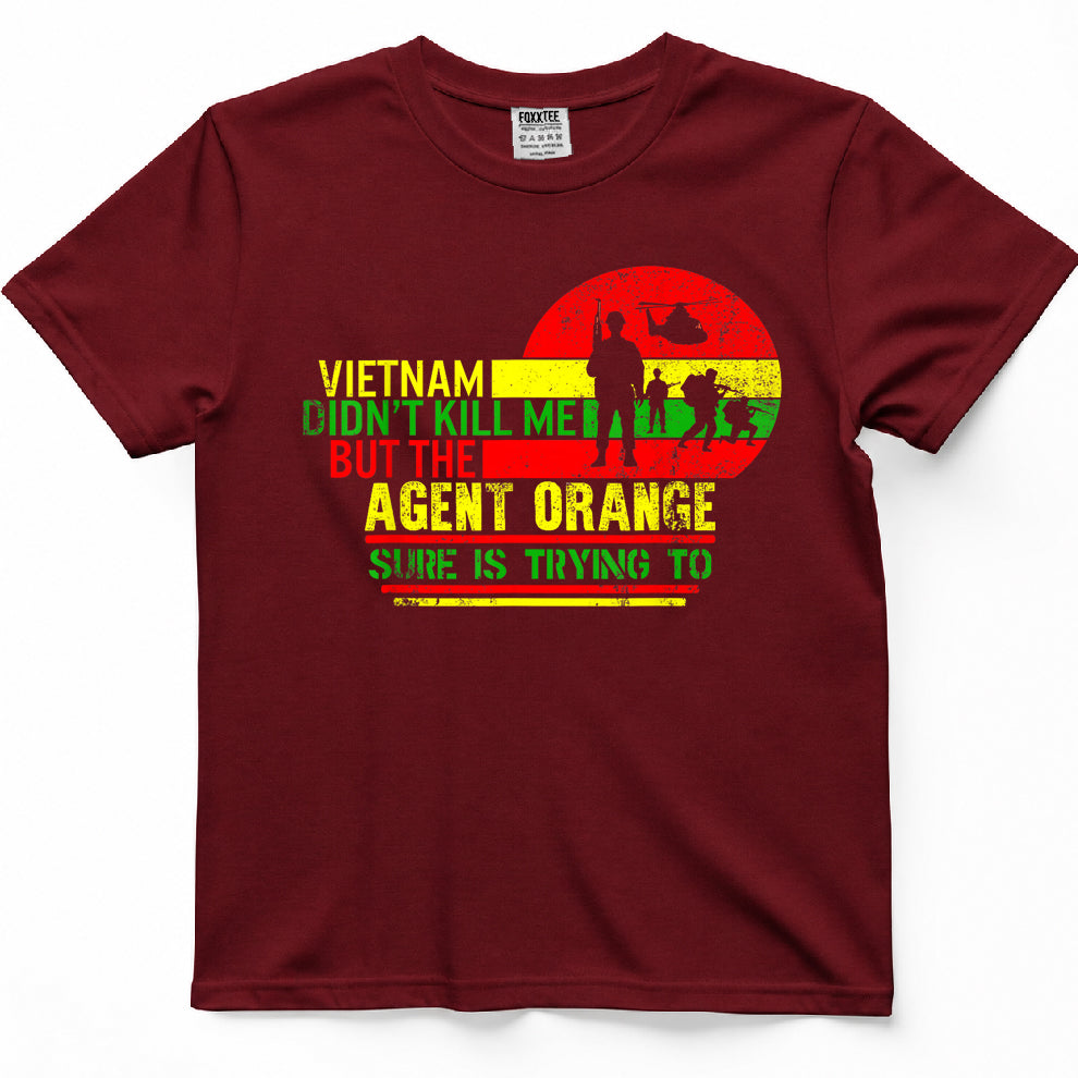 Vietnam Veterans Day Agent Orange Soldiers Tee – view 6