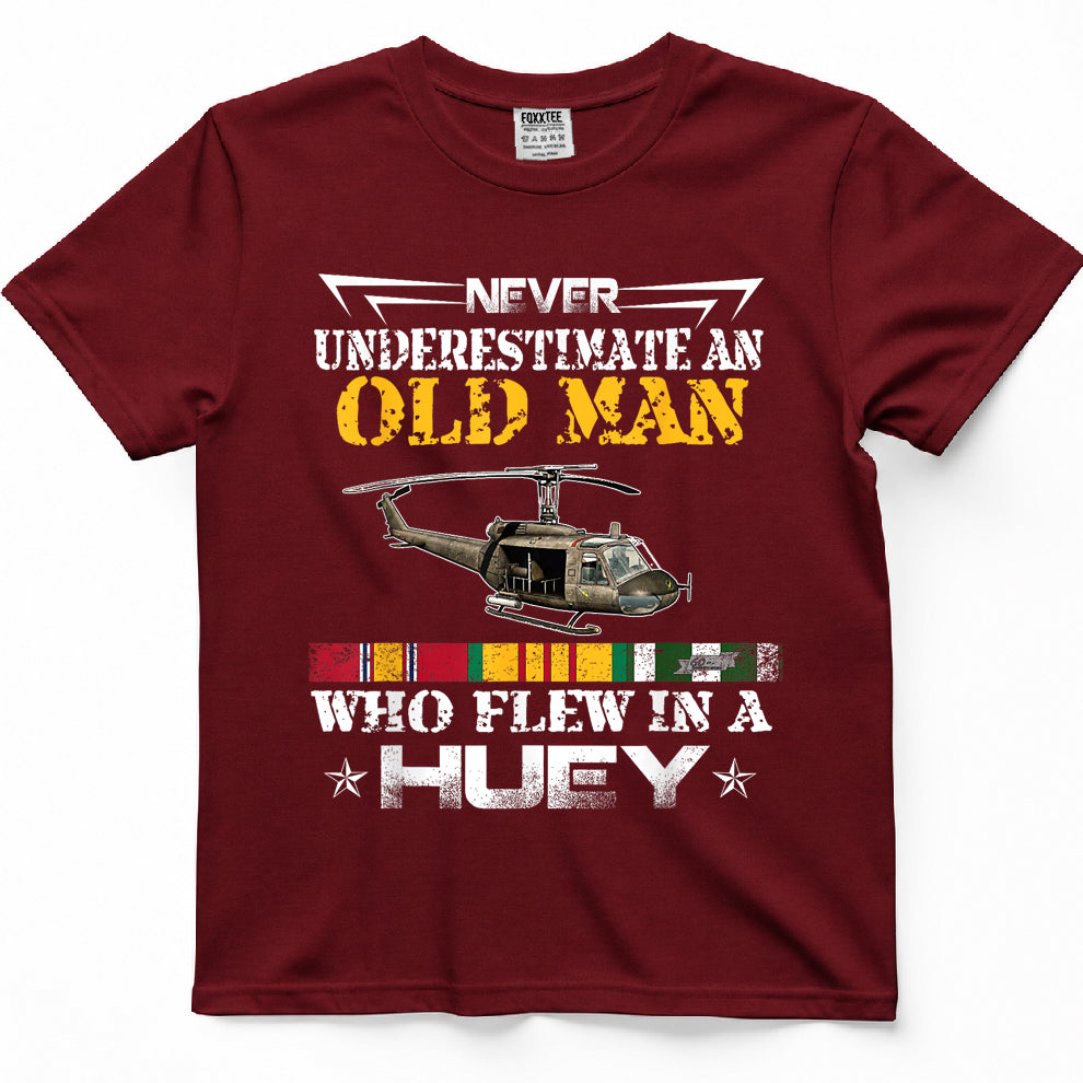 Vietnam Veteran UH-1 Helicopter Vintage Tee – view 6