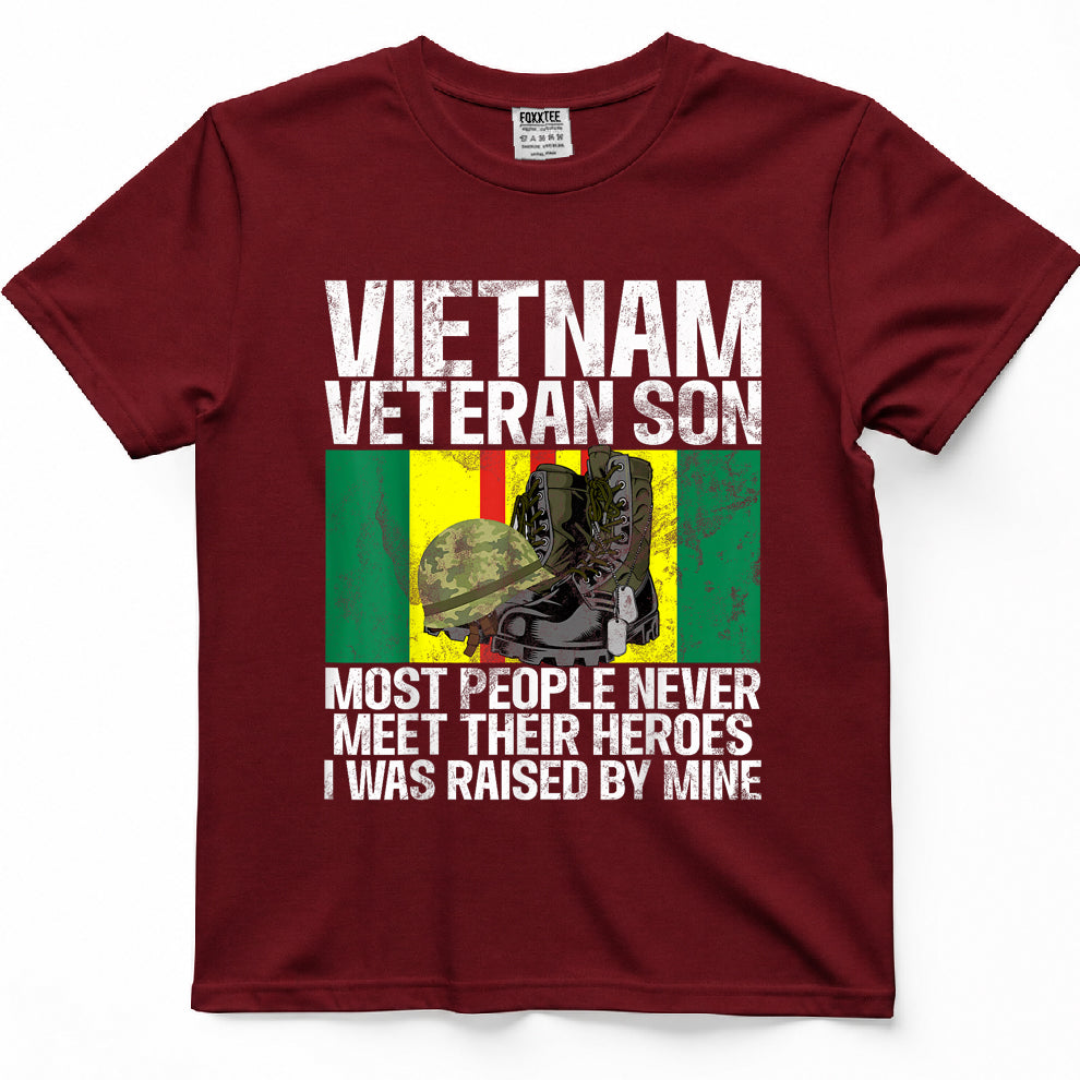 Vietnam Veteran's Son Patriotic Soldier Tee – view 6