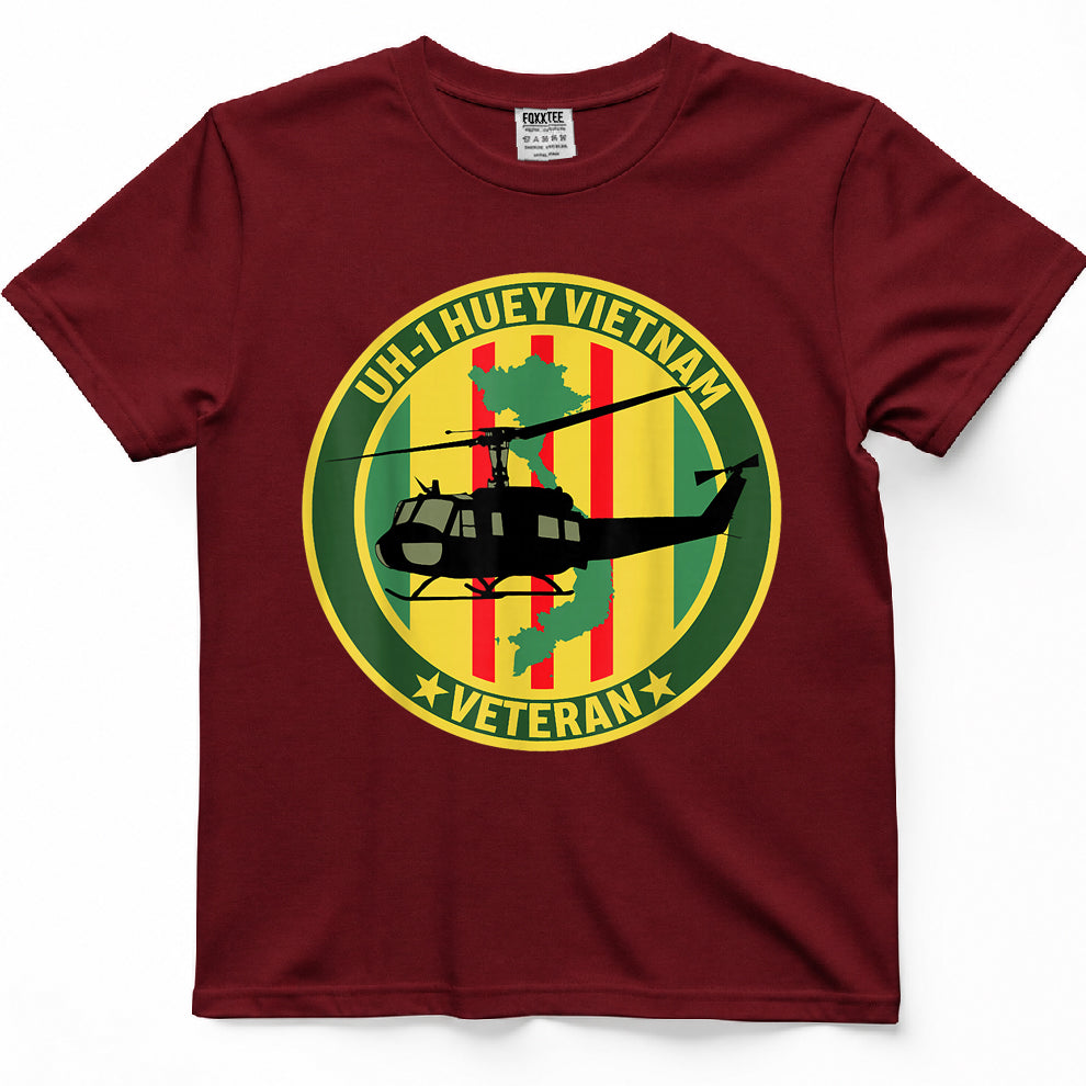 UH-1 Helicopter Vietnam Veteran Tee – view 6