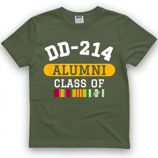 DD-214 Alumni Vietnam Veteran Pride Tee – view 2