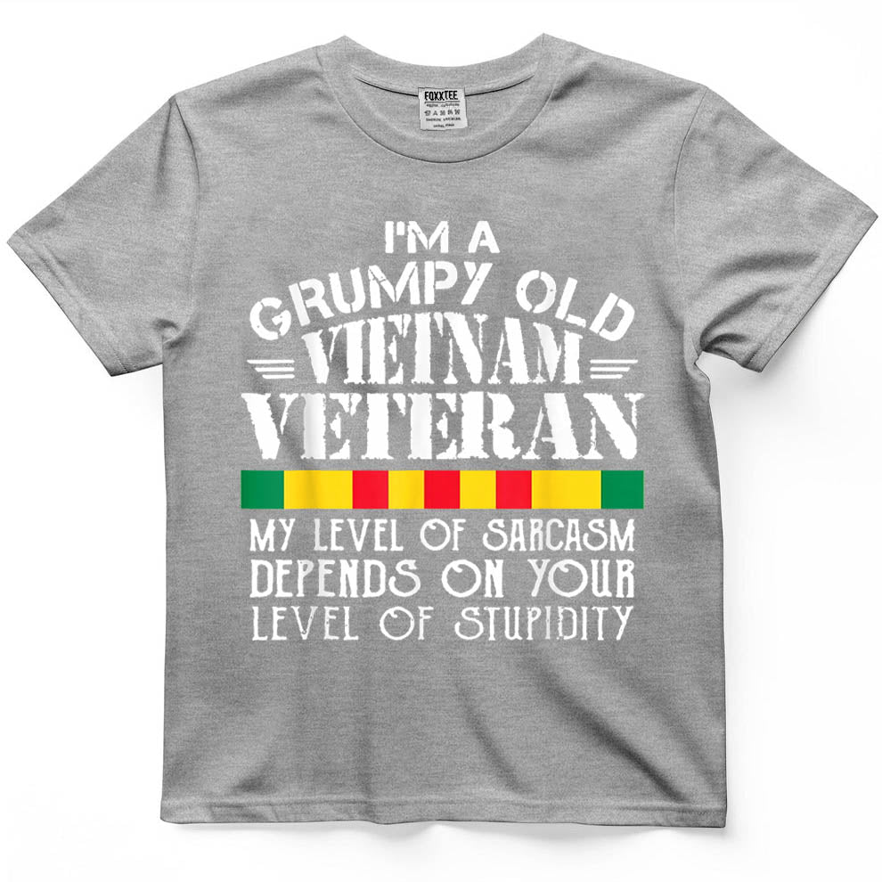 Never Underestimate An Old Man Who Is Also A Vietnam Veteran Shirt – view 5