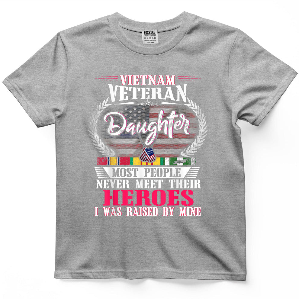 Vietnam Veteran Daughter, Raised By My Hero Shirt – view 5
