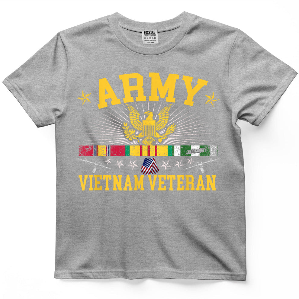 Vietnam Veteran USA Flag Tee – view 5