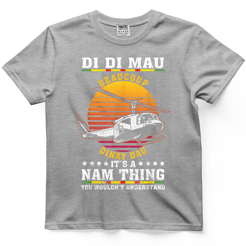 Di Di Mau, Beaucoup Dinky Dau Vintage Vietnam Veteran Tee – view 5