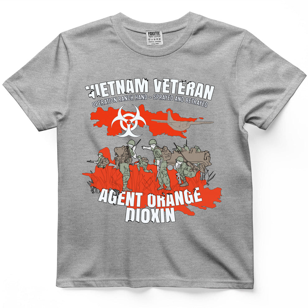 Vietnam Veteran Agent Orange Sprayed Tee – view 5