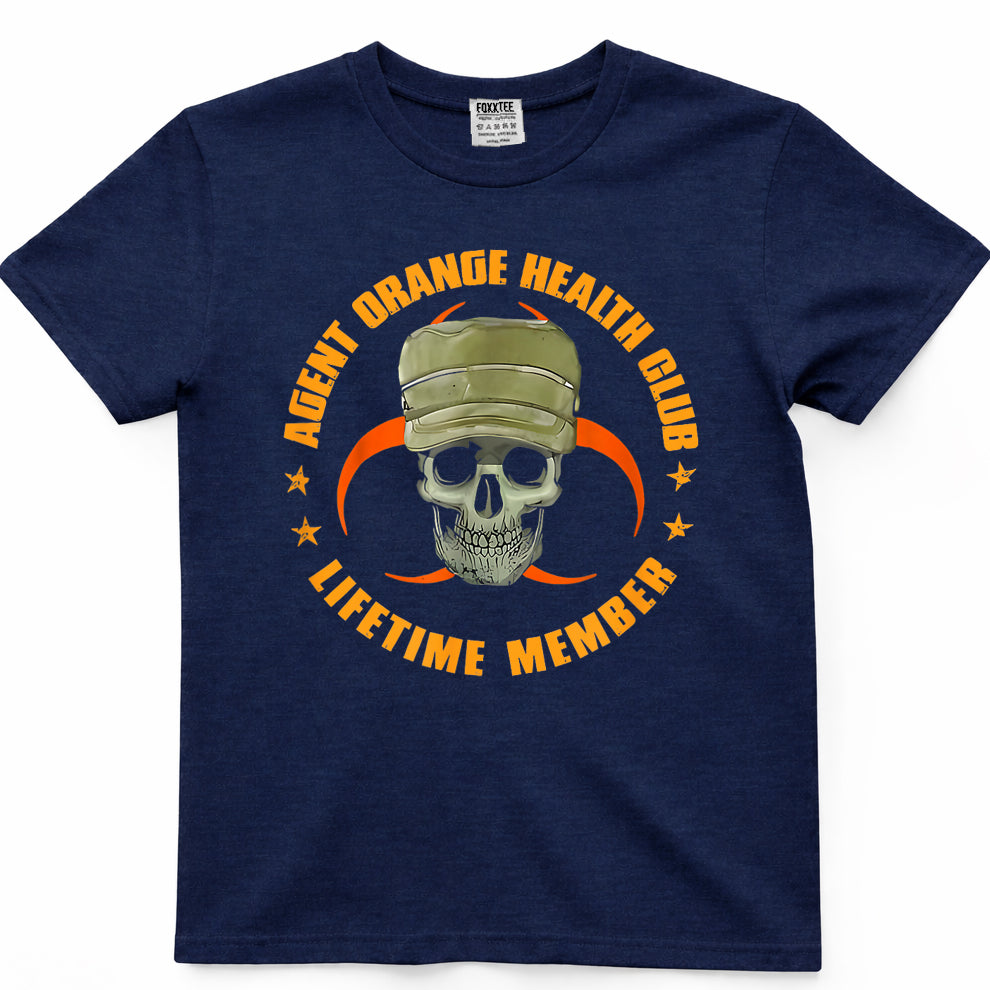 Agent Orange Health Club Lifetime Member Vietnam Vet Tee – view 3