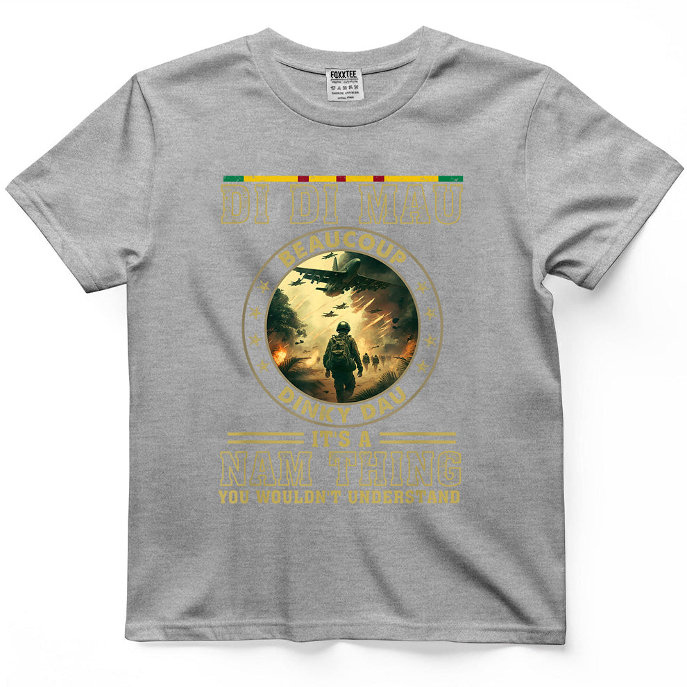 Vietnam Veteran Di Di Mau Memorial Tee – view 5