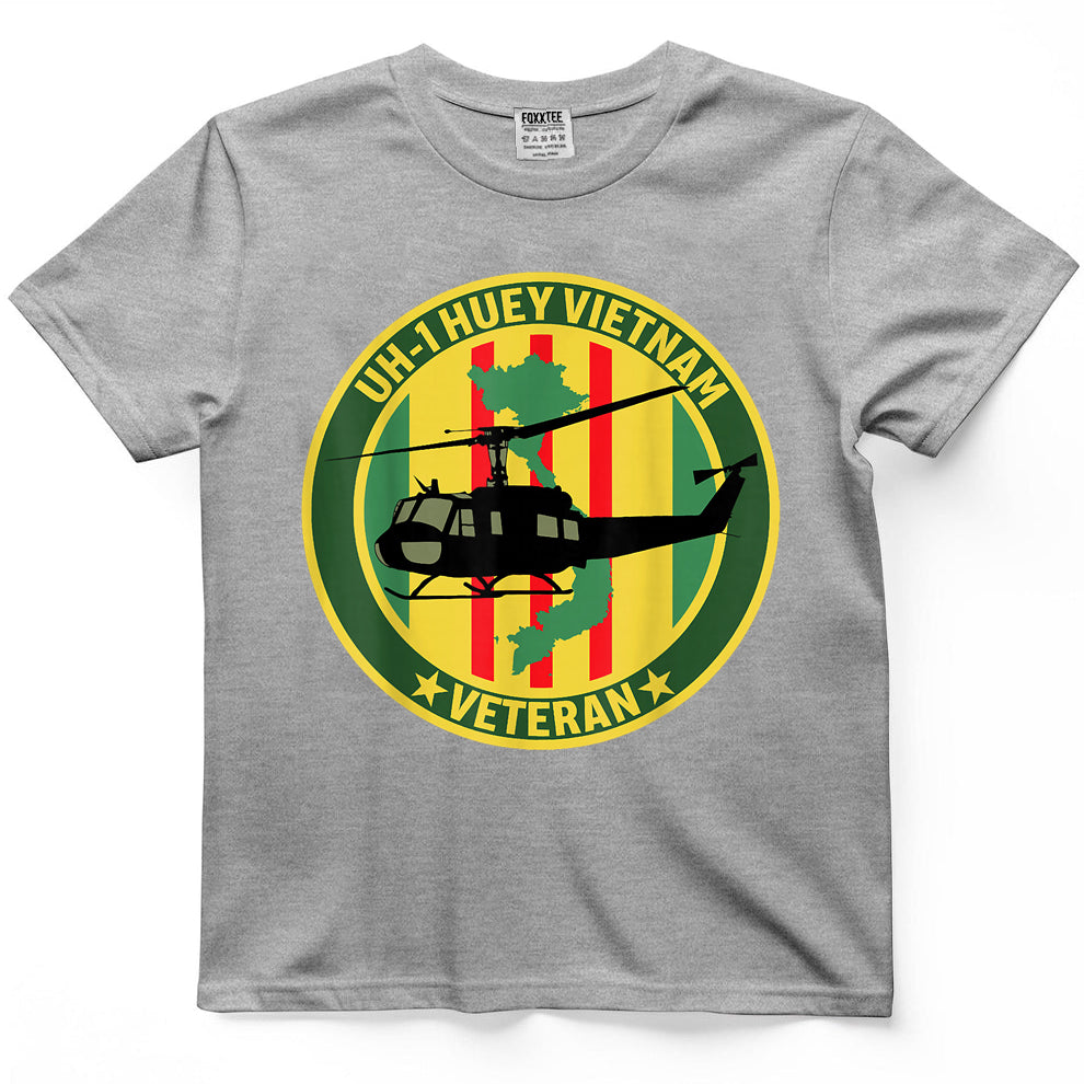 UH-1 Helicopter Vietnam Veteran Tee – view 5
