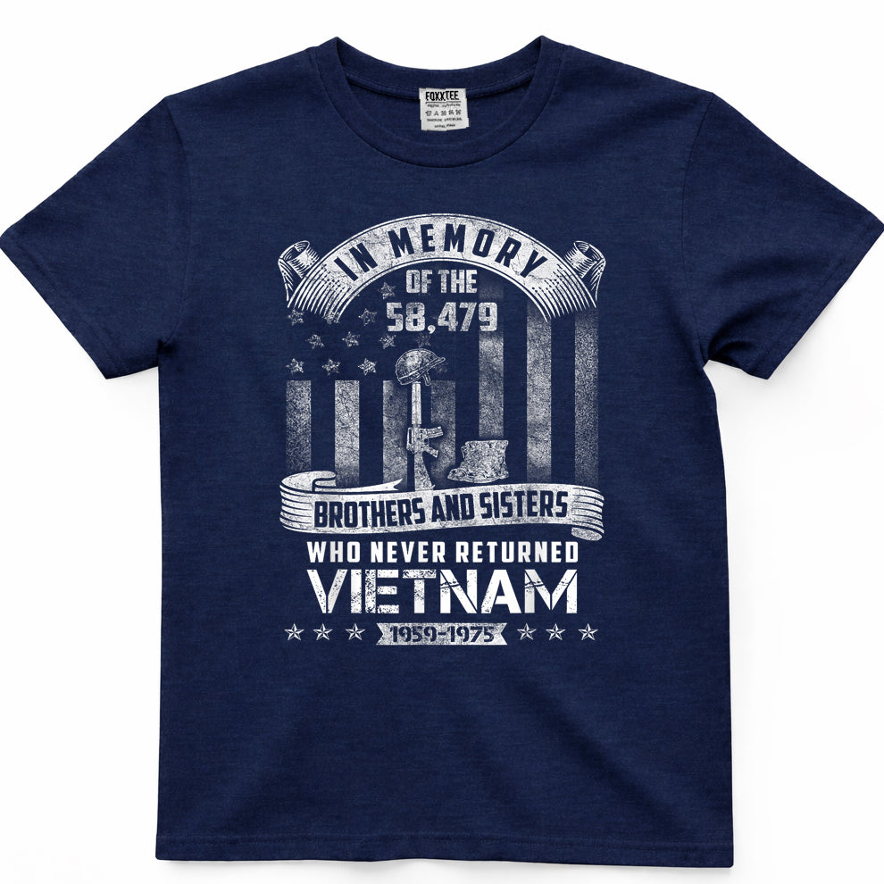 In Memory Of Vietnam Veterans Tee – view 3