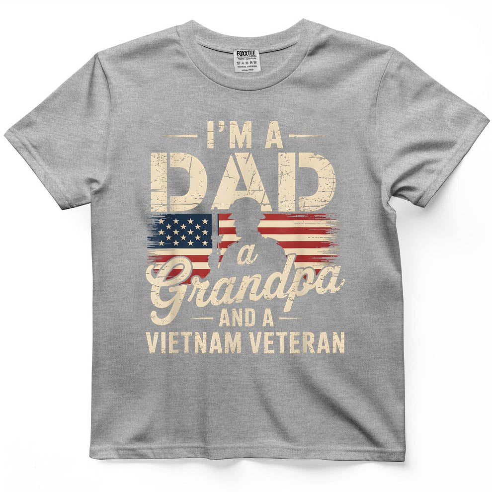 Dad, Grandpa, Vietnam Veteran Vintage Tee – view 5