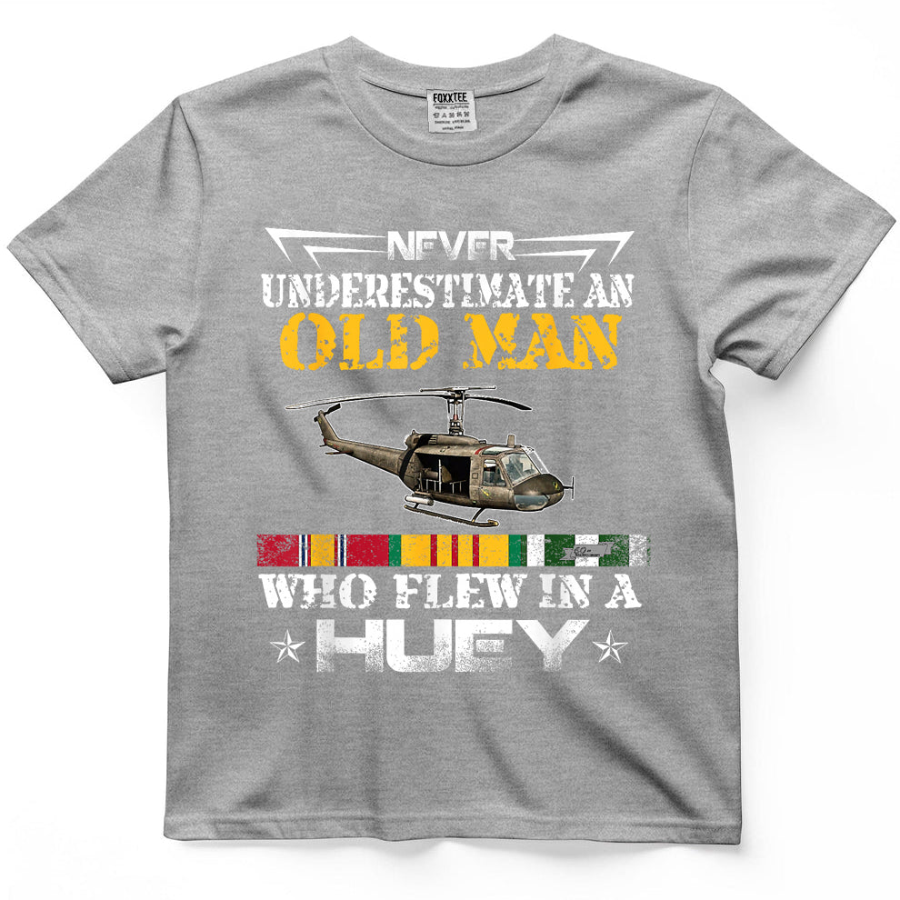 Vietnam Veteran UH-1 Helicopter Vintage Tee – view 5