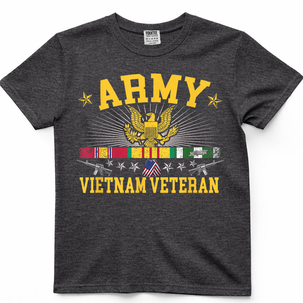 Vietnam Veteran USA Flag Tee – view 4
