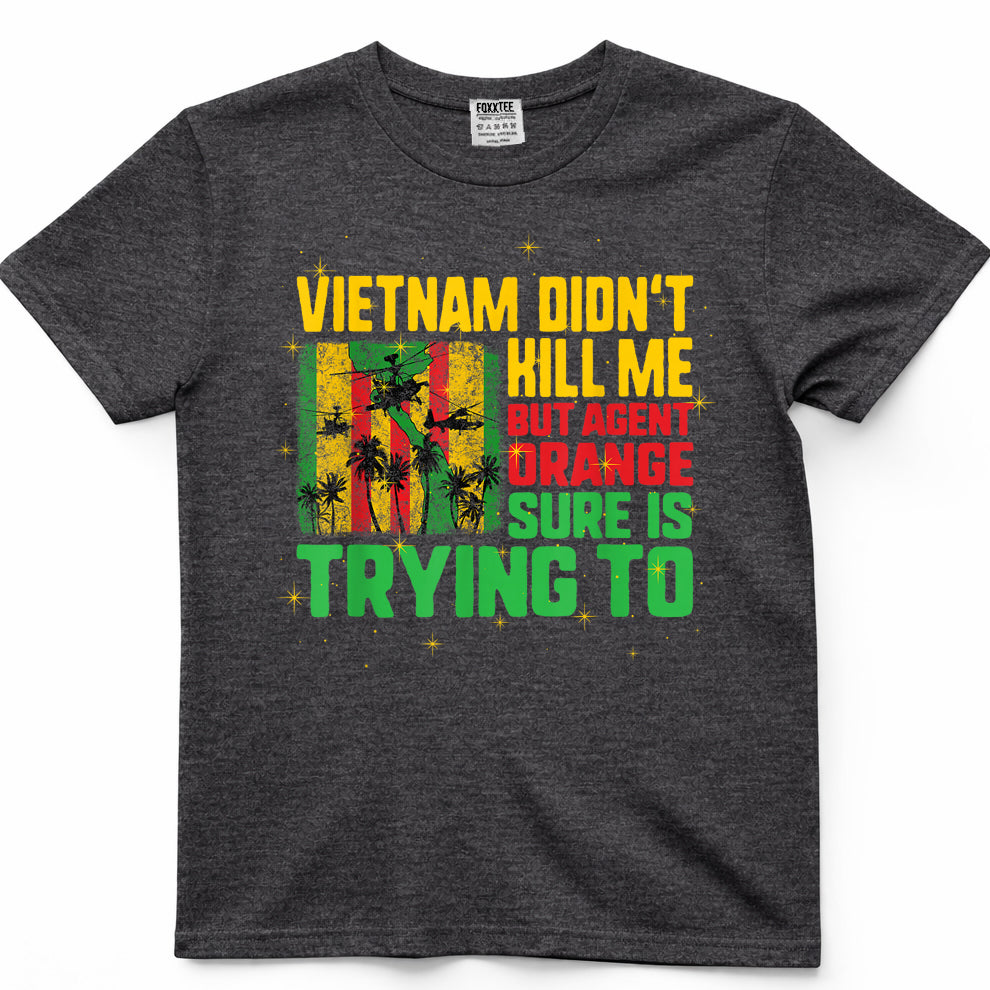 Agent Orange Retired Soldiers Vietnam Veterans Day Shirt – view 4