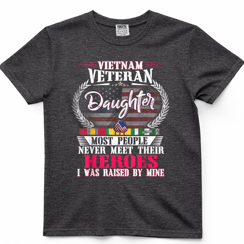 Vietnam Veteran Daughter, Raised By My Hero Shirt – view 4