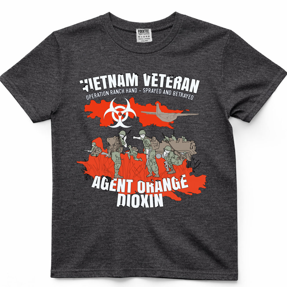 Vietnam Veteran Agent Orange Sprayed Tee – view 4