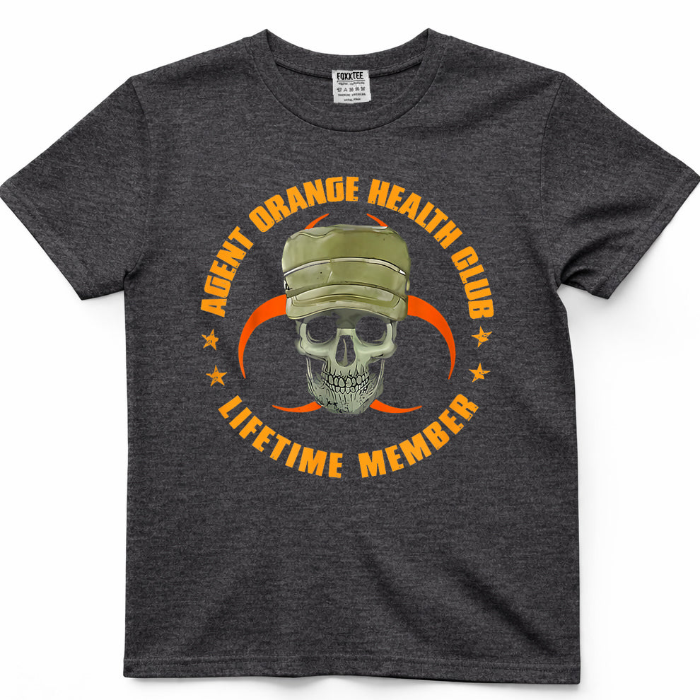 Agent Orange Health Club Lifetime Member Vietnam Vet Tee – view 4