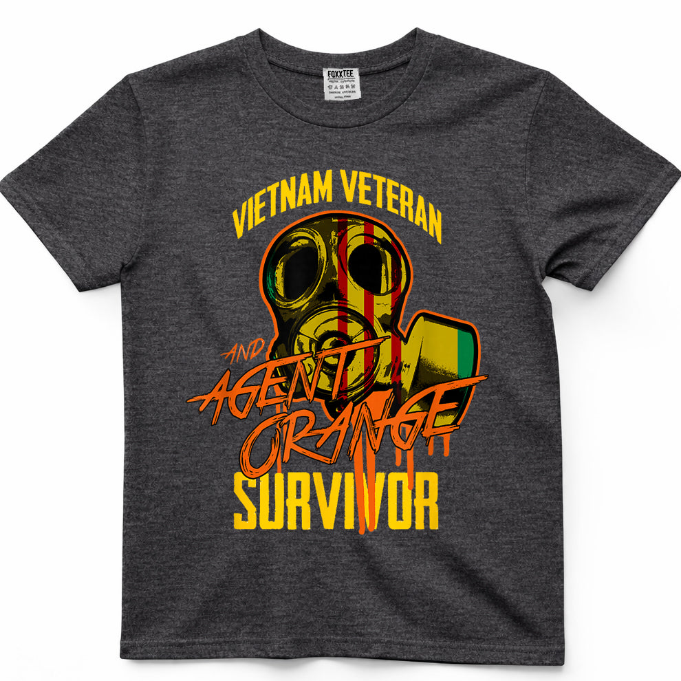 Vietnam Veteran And Agent Orange Survivor Tee – view 4