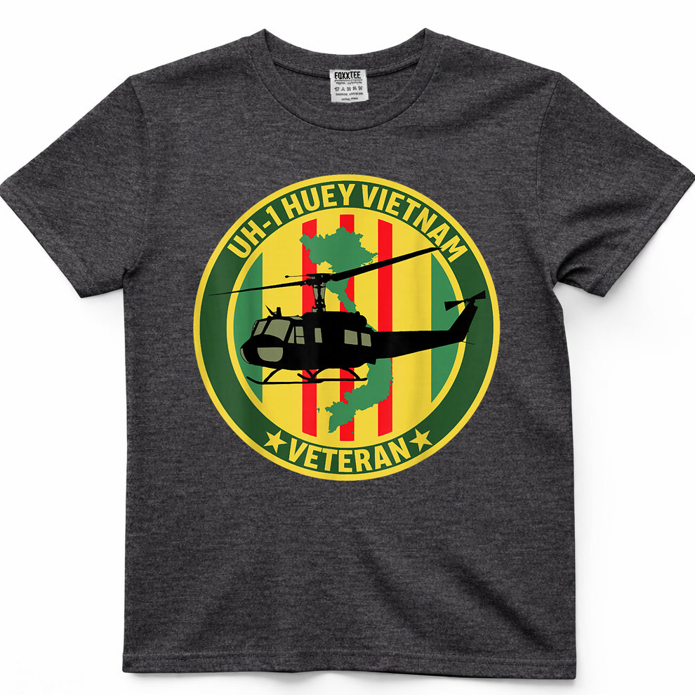 UH-1 Helicopter Vietnam Veteran Tee – view 4