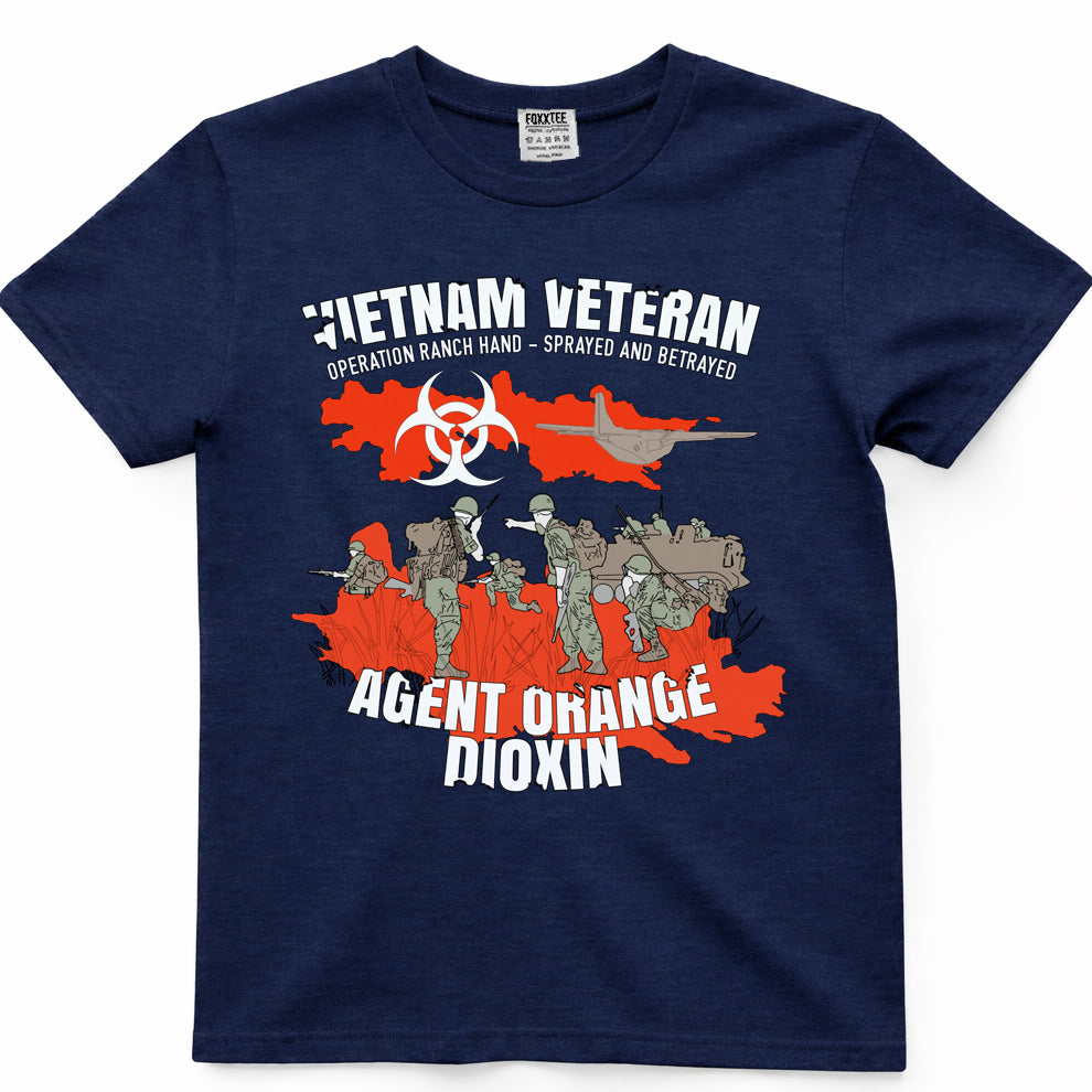 Vietnam Veteran Agent Orange Sprayed Tee – view 3