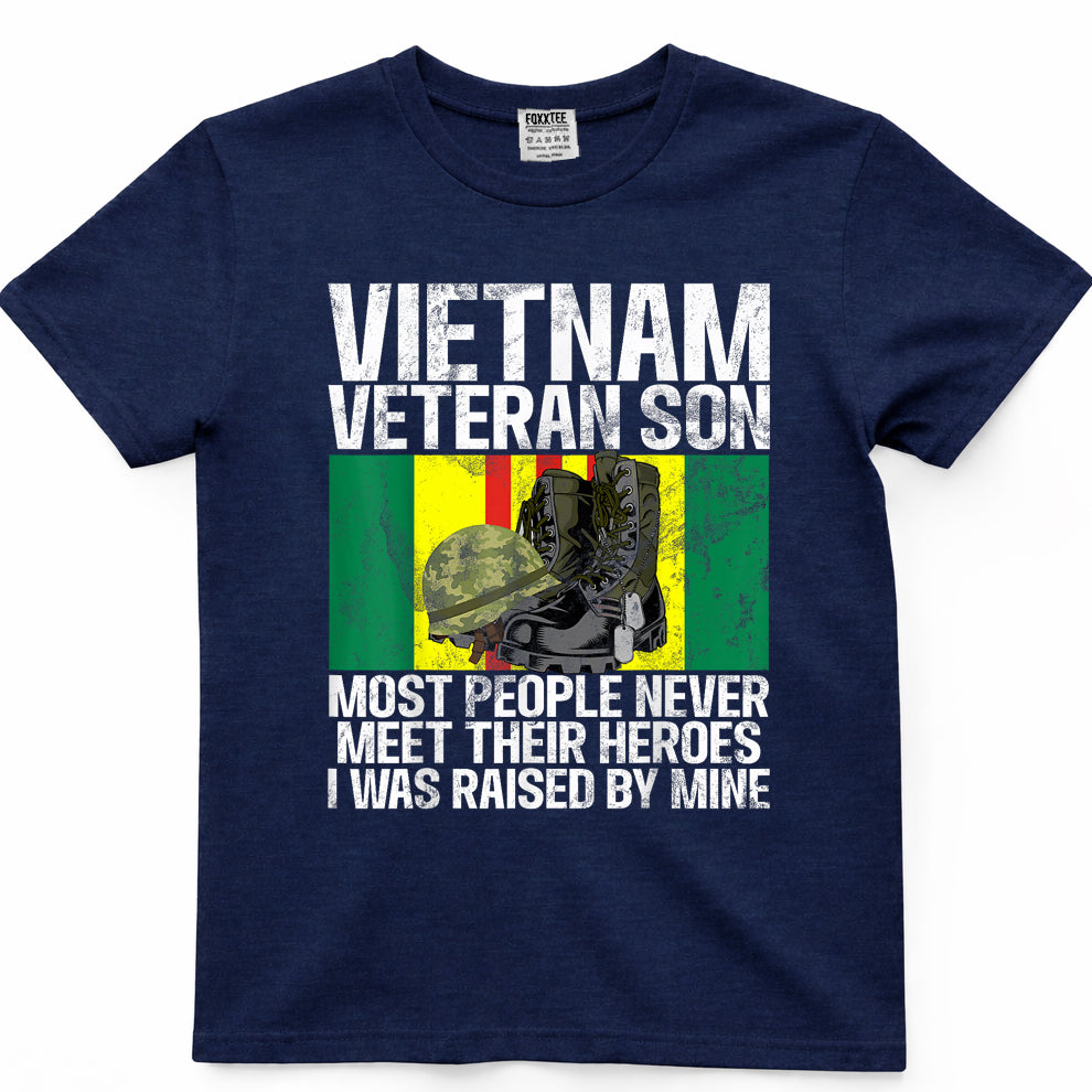 Vietnam Veteran's Son Patriotic Soldier Tee – view 3
