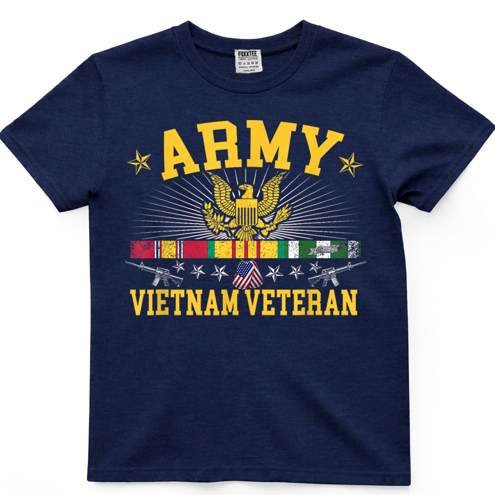 Vietnam Veteran USA Flag Tee – view 3
