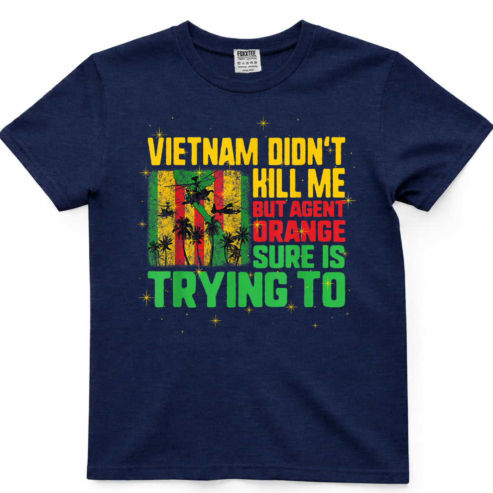 Agent Orange Retired Soldiers Vietnam Veterans Day Shirt – view 3