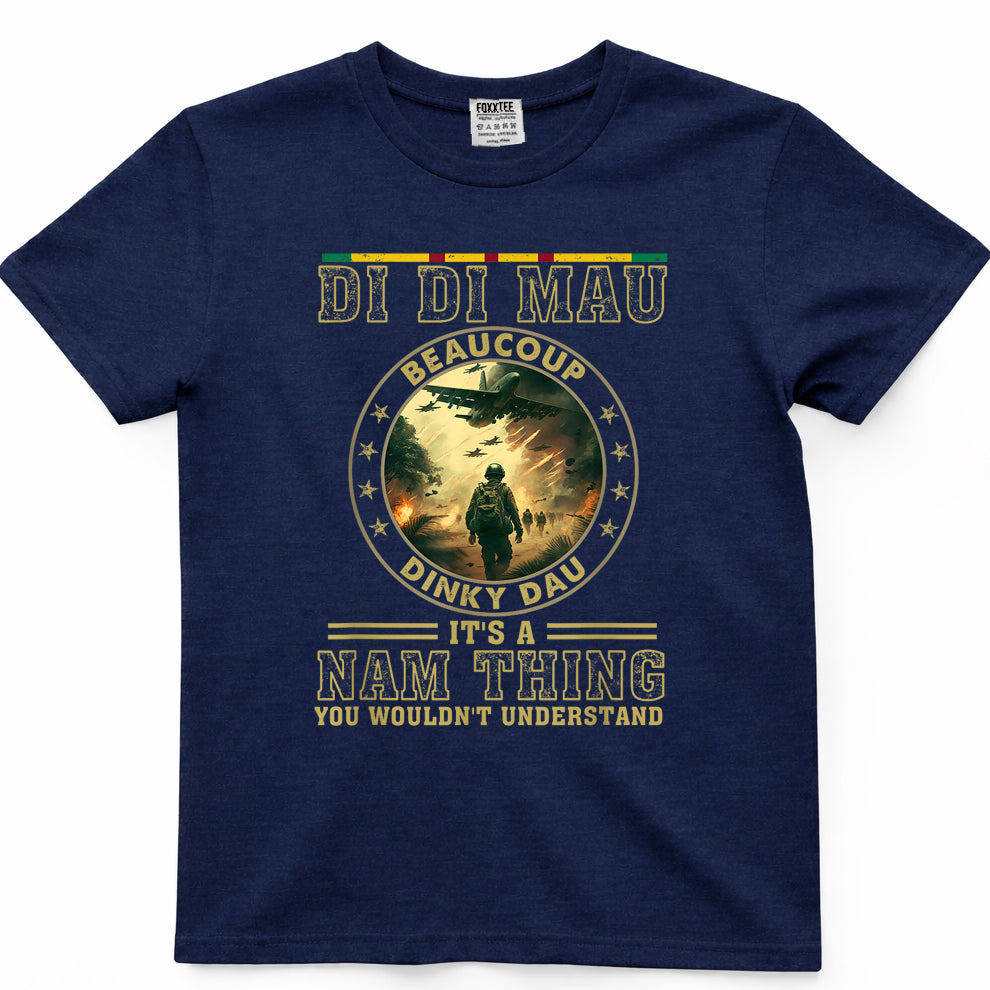 Vietnam Veteran Di Di Mau Memorial Tee – view 3