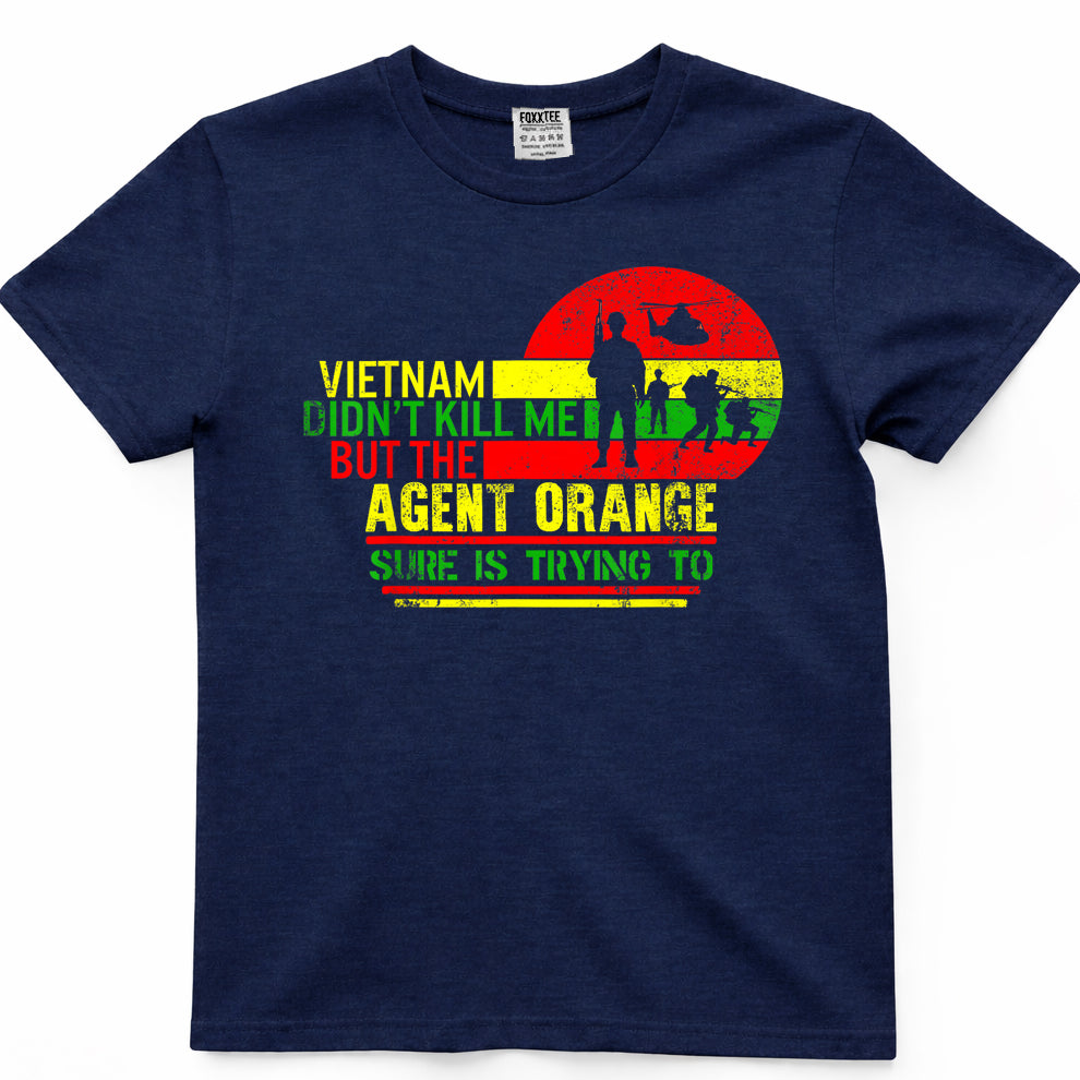 Vietnam Veterans Day Agent Orange Soldiers Tee – view 3