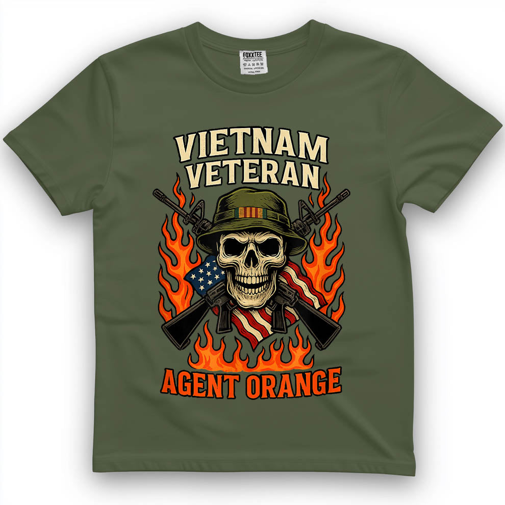Agent Orange Veteran From Vietnam Tee – view 2