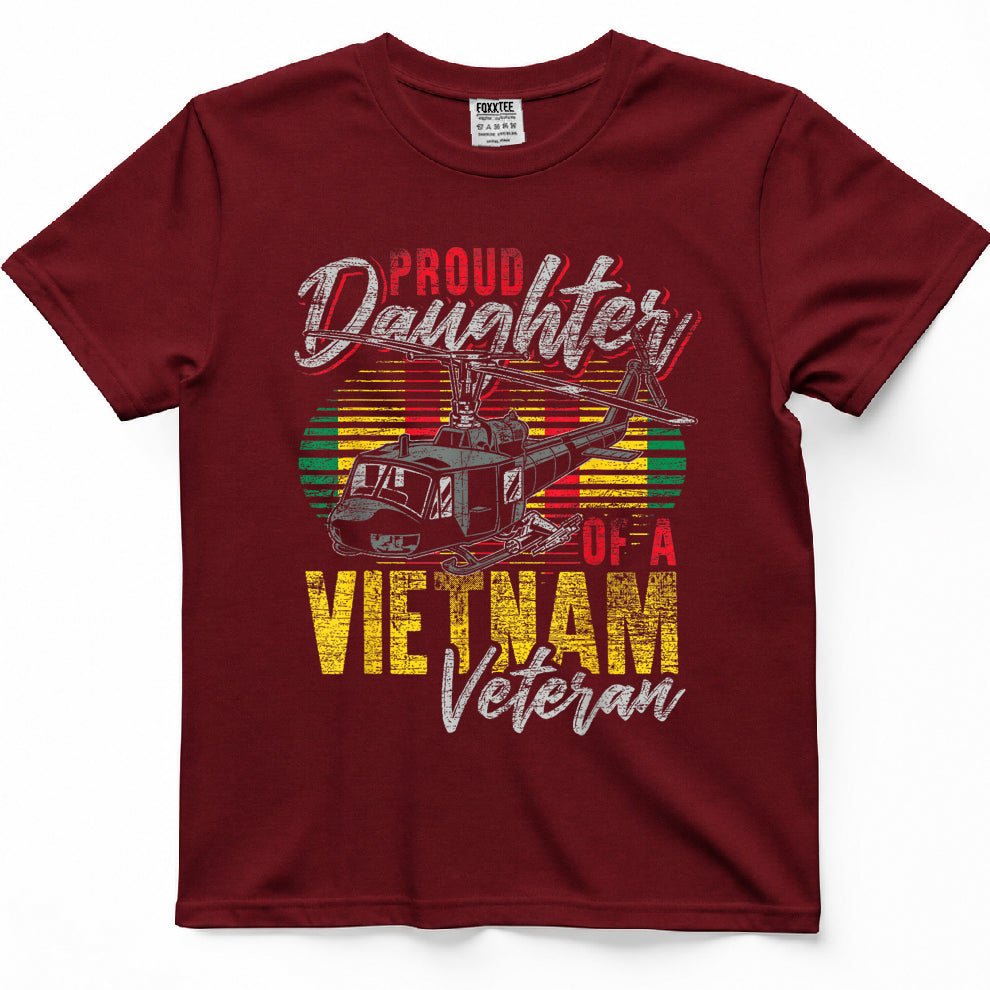 Proud Daughter Of A Vietnam Veteran Tee – view 6