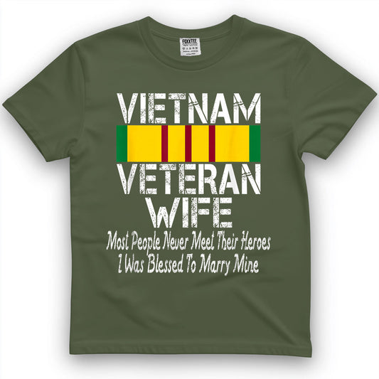 Vietnam Veteran's Wife Tee – view 2